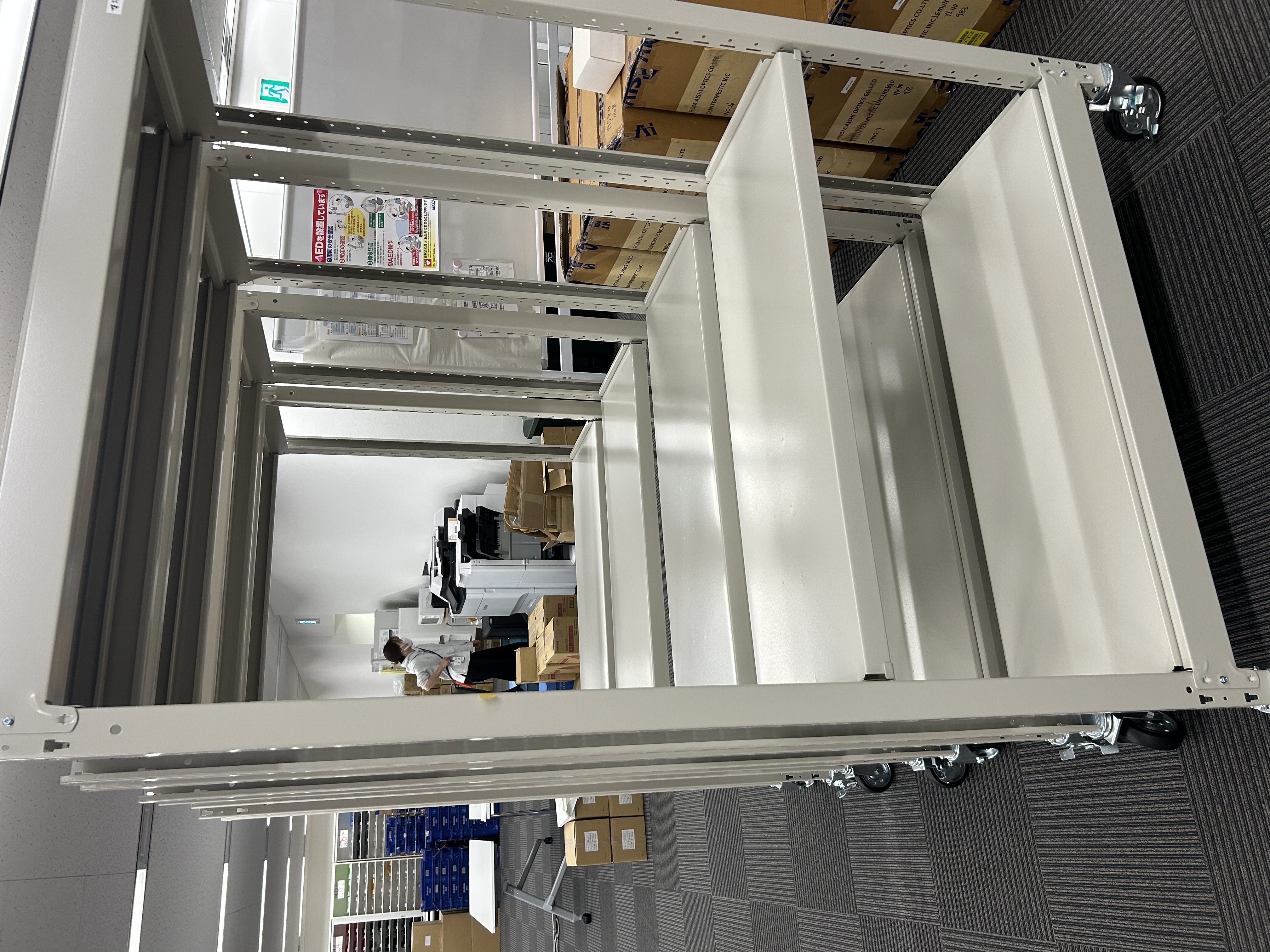 【設置事例】東京都でスチールラックを納品（2025年10月29日）